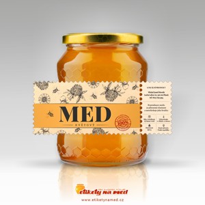 Etiketa na med - emvz - 86
