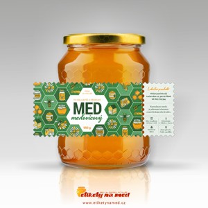 Etiketa na med - emvz - 92