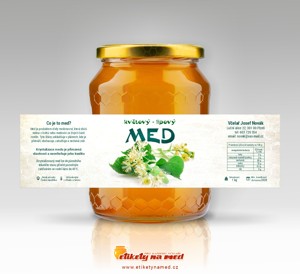 Etiketa na med - emw-19