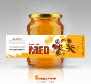 Etiketa na med - emw-24