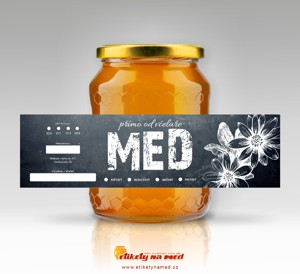 Etiketa na med - emwu-2
