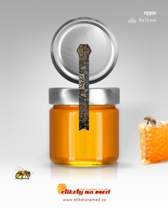 Pečetní páska na med 85x15 - eppm - 10