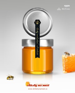 Pečetní páska na med 85x15 - eppm - 30