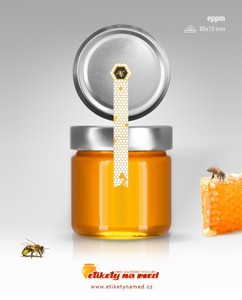 Pečetní páska na med 85x15 - eppm - 43
